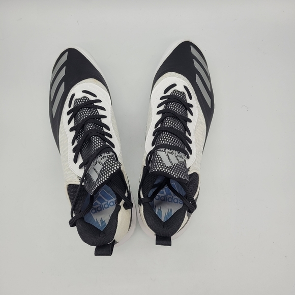 Adidas Icon V Bounce Iced Out Metal Baseball Cleats Men\'s 17 Shoes NEW